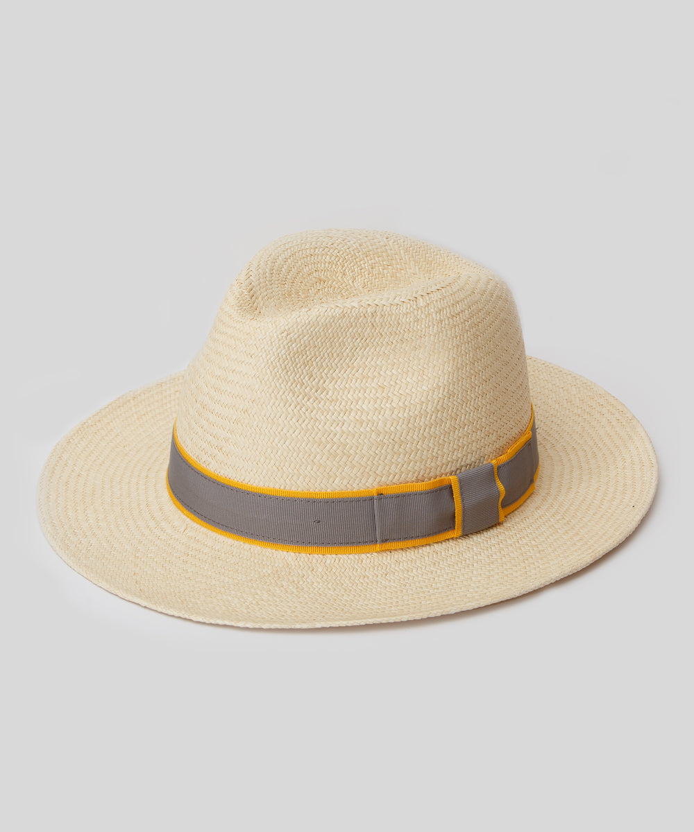Goodwood Members Panama - Yellow & Silver